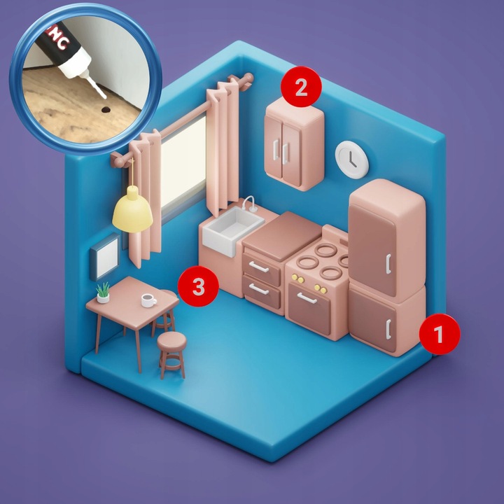 STRONG Żel PASTA na Karaluchy Prusaki trutka 100m2