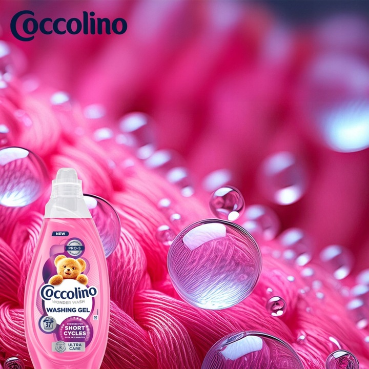 Coccolino Wonder Wash Ultra Care Żel do prania kolorów 37 prań 1480ml
