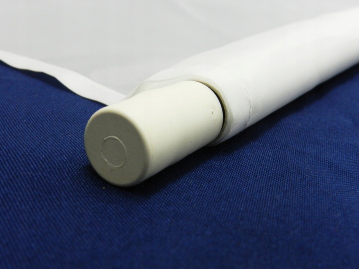 Flaga mażoretkowa BELTI FMT3 Z3 biała 70 cm (51 x 66)