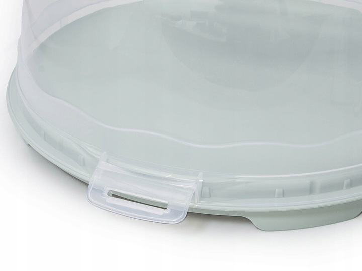 POJEMNIK NA CIASTO 30cm wypieki TORTOWNICA z uchwytem ZAMYKANA pudełko