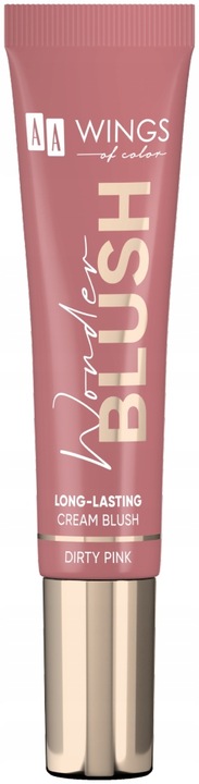 AA WINGS OF COLOR Róż w kremie 02 Dirty Pink 15 ml