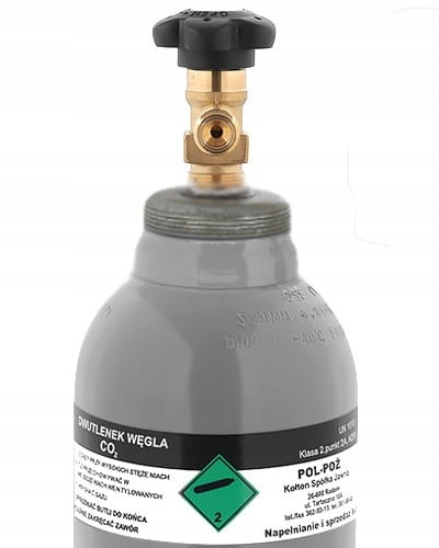 Nowa Butla CO2 5l - 3,75kg CO2 - PEŁNA