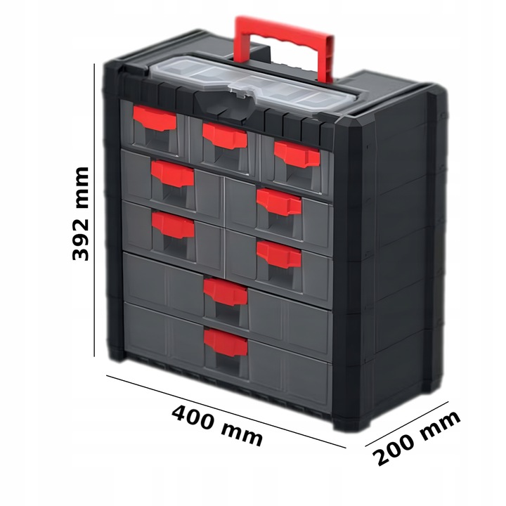 Organizer skrzynka pojemnik na śrubki MULTICASE CARGO 50 KMC501