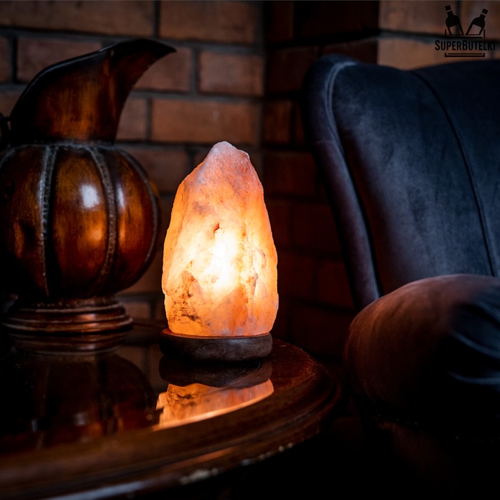 LAMPA SOLNA 2-3 KG JONIZATOR POWIETRZA SÓL HIMALAJSKA DO WNETRZA DEKORACJA