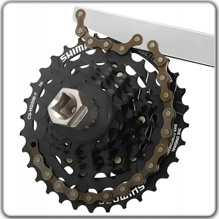 ZESTAW NARZĘDZI ROWEROWYCH KLUCZE KORBY DO ROWERU SKUWACZ BACIK 6 ELEMENTÓW