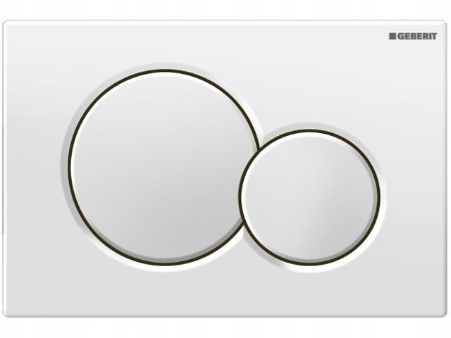 Przycisk spłukujący Geberit Sigma biały połysk 115.770.11.5