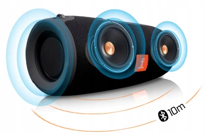 BEZPRZEWODOWY GŁOŚNIK BLUETOOTH BASS BOOMBOX RADIO