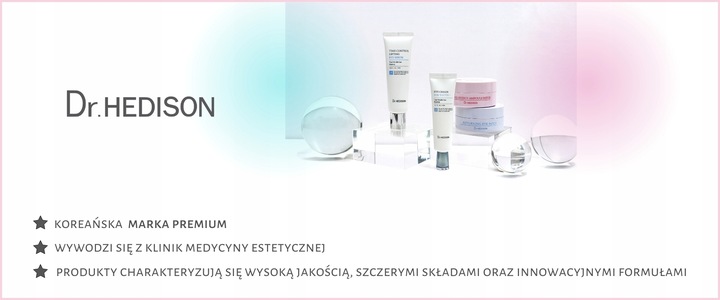 Podkład w kompakcie Dr.HEDISON Miracle Cushion SPF 50+ Natural Beige 2x15g