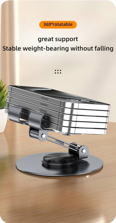 Stojak statyw na telefon uchwyt tablet podstawka MOCNY stalowy GRATIS etui