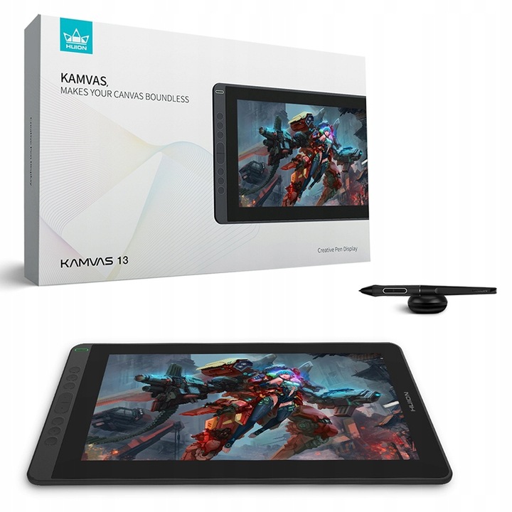 Tablet graficzny HUION Kamvas 13 black