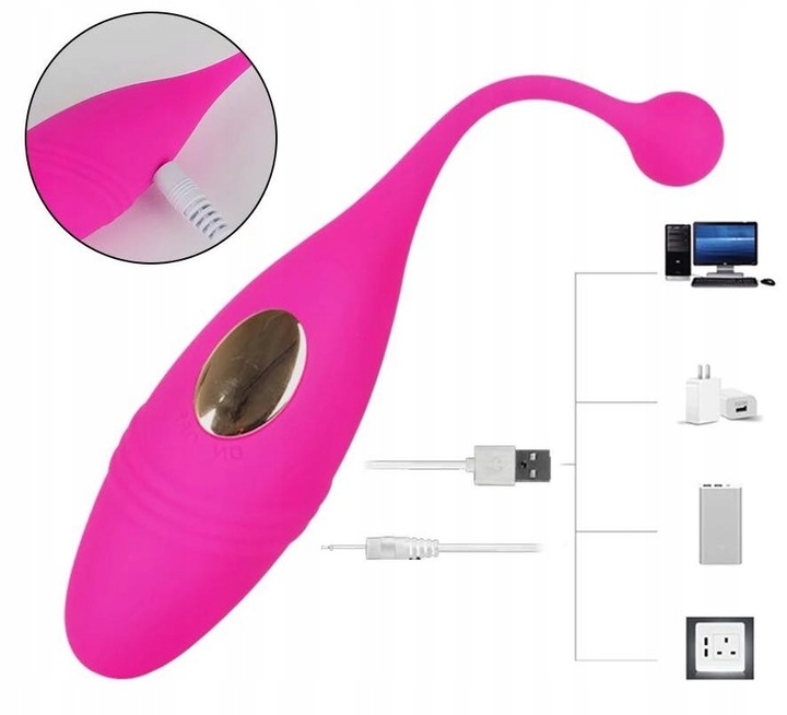 WIBRATOR JAJECZKO WIBRUJĄCE Z APLIKACJĄ - MOCNE DOZNANIA