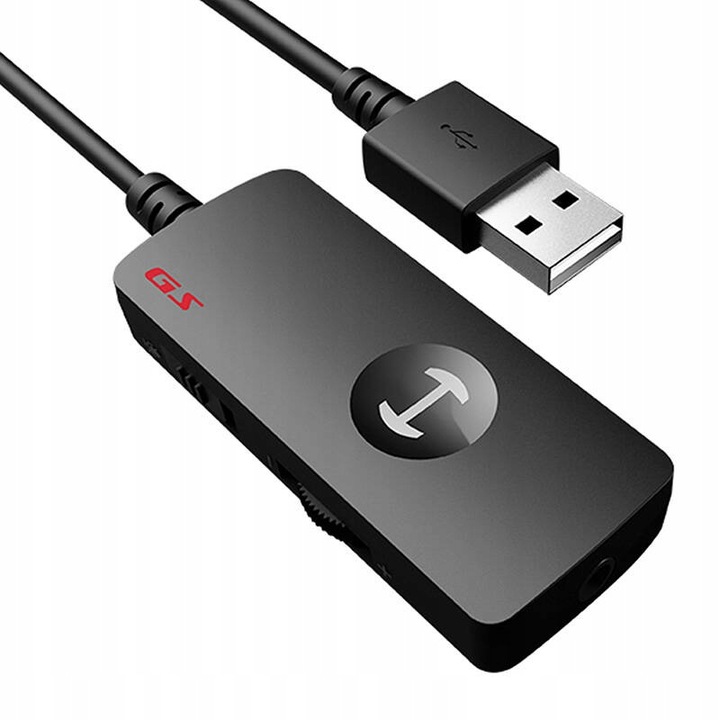 EDIFIER KOMPATYBILNA ZEWNĘTRZNA KARTA DŹWIĘKOWA GS01 USB-A 1.2M CZARNA