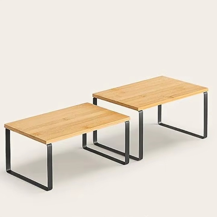 Zestaw 2 szt półek na przyprawy kubki talerze do kuchni łazienki na