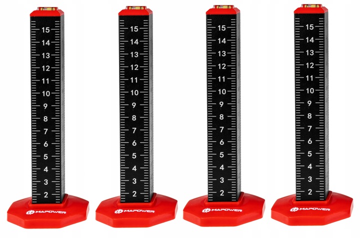 ZNACZNIK MAGNETYCZNY DO POZIOMOWANIA SŁUPEK LINIJKA DO POZIOMIC 4
