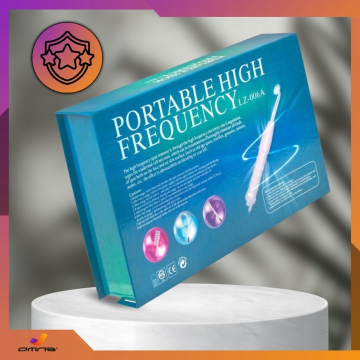 Urządzenie darsonval derma wand pro najmocniejszy LZ006A 4 elektrody peloty