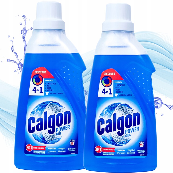 Calgon 4w1 Żel Odkamieniacz Zmiękczacz 2x750ml