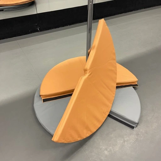 Materac do pole dance 120cm wytrzymały Czarny