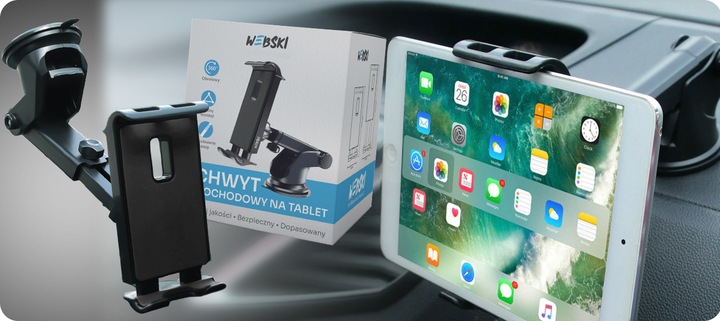 HOLDER TRZYMAK NA TELEFON TABLET DO SZYBY KOKPITU