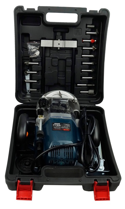 FREZARKA GÓRNOWRZECIONOWA DO DREWNA + 12 FREZÓW ZESTAW