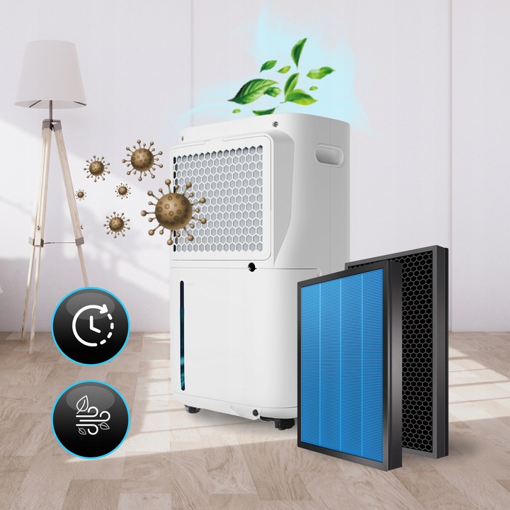 Kaseta filtracyjna 2w1 HEPA i Węglowa do osuszacza Climative Silent