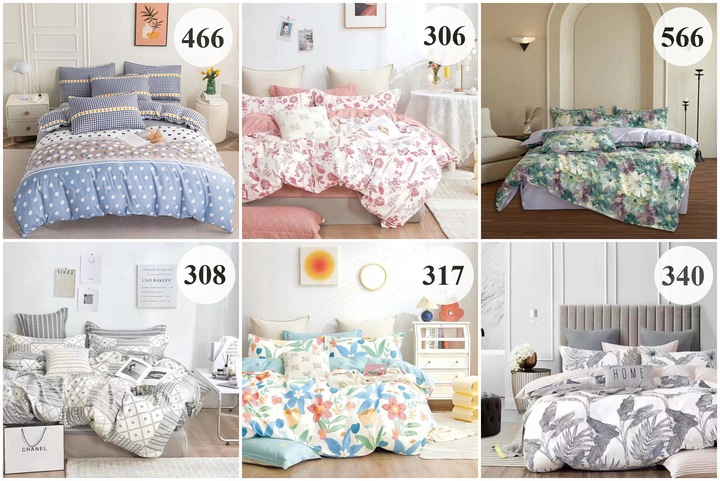 Pościel 160x200 + 2 Poszewki Komplet Pościeli Miła Delikatna DUŻO WZORÓW