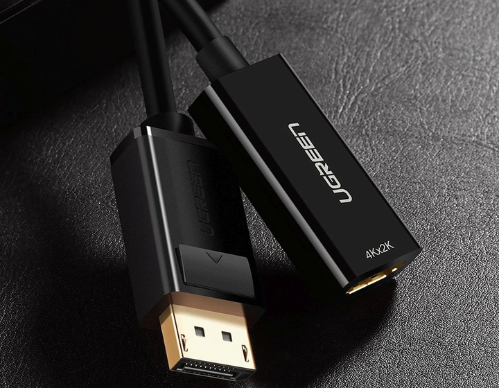 UGREEN Adapter Przejściówka DP Displayport Do HDMI UHD Full HD 60Hz 4K 25cm