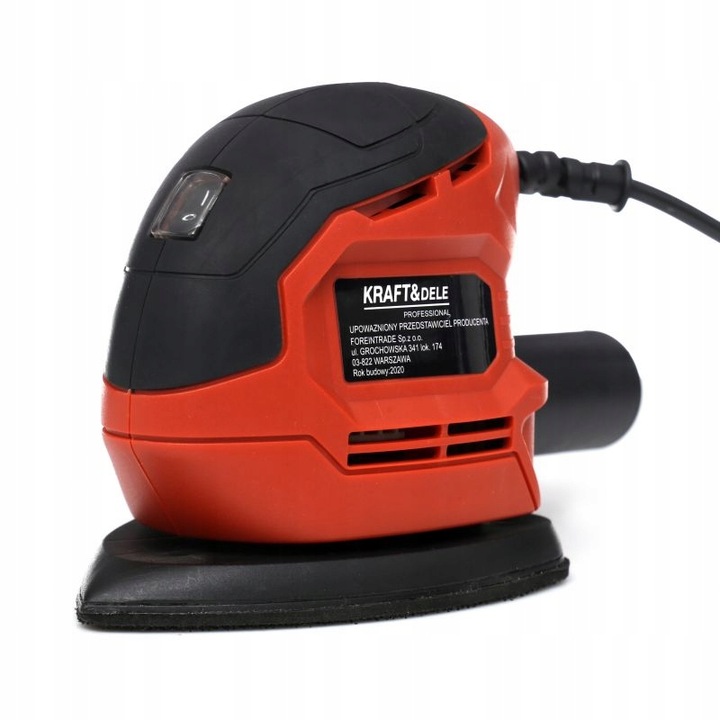 SZLIFIERKA MIMOŚRODOWA WIELOFUNKCYJNA POLERKA DELTA DO GIPSU DREWNA 900W
