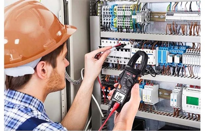 Tacklife CM02A Tester Cyfrowy Miernik Cęgowy AC DC Multimetr +