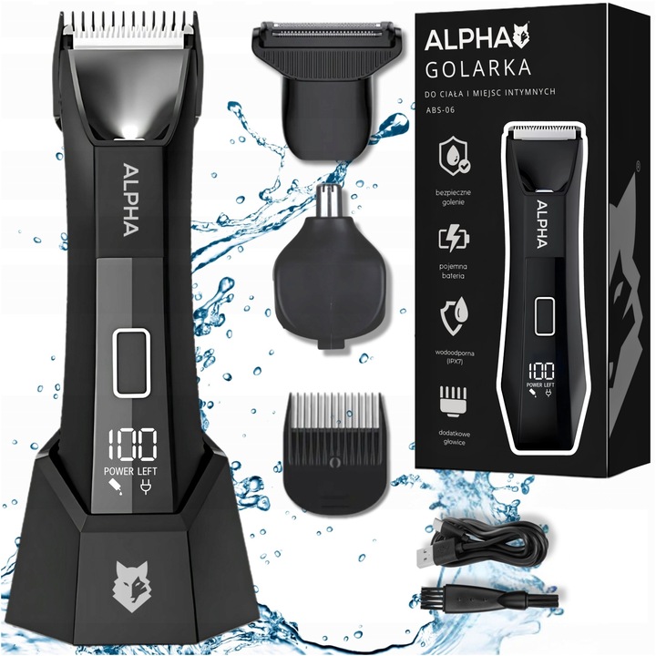 Trymer Do Nosa i Brody 3W1 Maszynka Do Strzyżenia Włosów i Miejsc