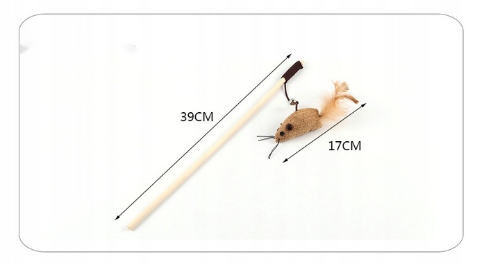 Artykuły dla zwierząt zabawki dla kotów 7częściowy zestaw kotów drażniących