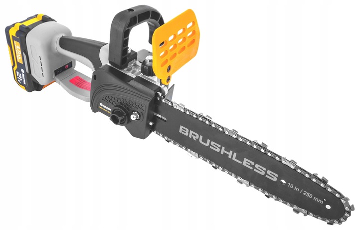 AKUMULATOROWA piła łańcuchowa BEZSZCZOTKOWA 2x 4Ah MP0008 Majster PRO