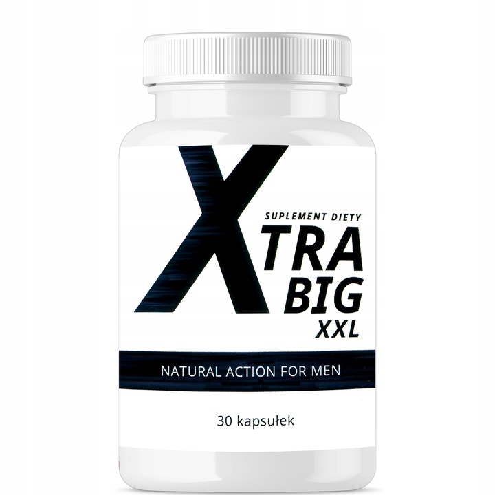 XTRABIG XXL MOCNA EREKCJA SILNA POTENCJA WIĘKSZY WZWÓD WYTRYSK 30 CAPS