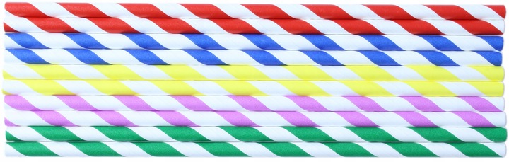 Cukier 12x 100g Kolorowy Do Waty w Saszetkach + Posypki Słomki