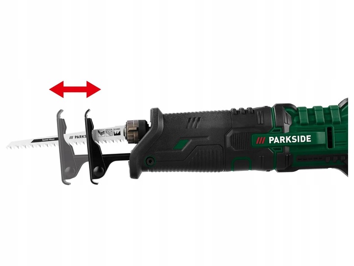 Piła szablasta PARKSIDE akumulator 2Ah Lisi ogon piła PSSA 20V