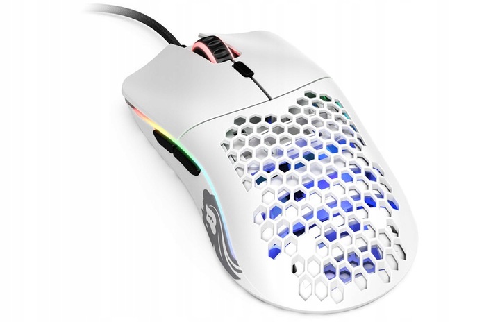 MYSZ GLORIOUS PC GAMING RACE MODEL 0, BIAŁA MATT