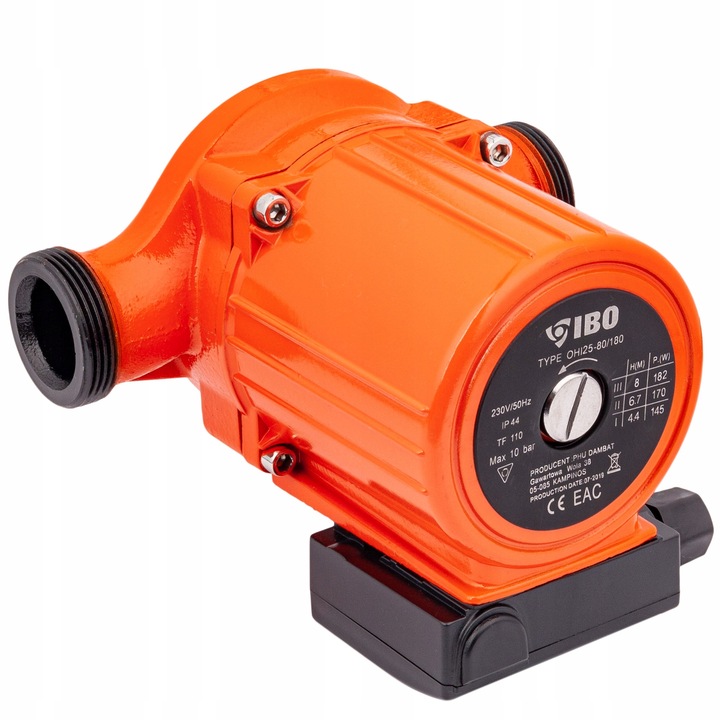 POMPA OBIEGOWA 25-80 180 CYRKULACYJNA DO PIECA CO