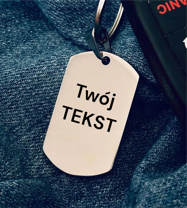 Prezent dla kierowcy, Brelok, breloczek, Święty Krzysztof GRAWER