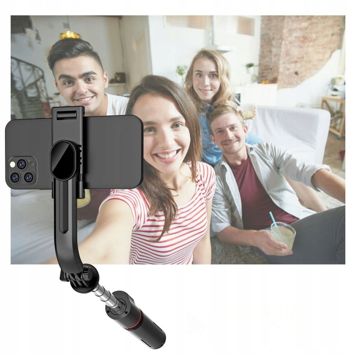 SELFIE STICK STATYW DO TELEFONU TRIPOD Z PILOTEM KIJEK STATYW BLUETOOTH BT