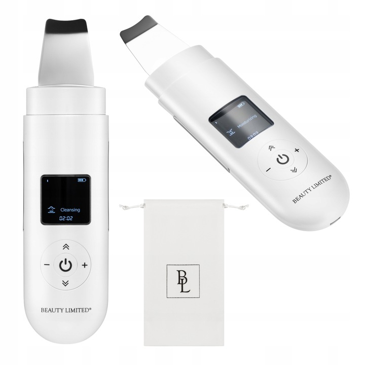 Peeling kawitacyjny 4 FUNKCJE Regulacja mocy EMS SONOFOREZA JONOFOREZA