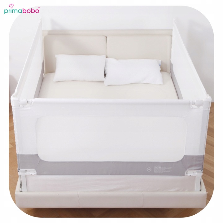 PRIMABOBO Barierka do łózka VELVO 140cm, osłona ochronna dla dzieci