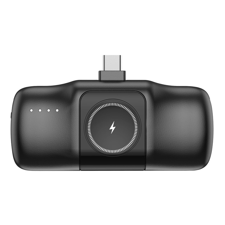 Mini powerbank Wozinsky WF16-YCS 5000mAh 15W USB-C z wbudowanym kablem USB-