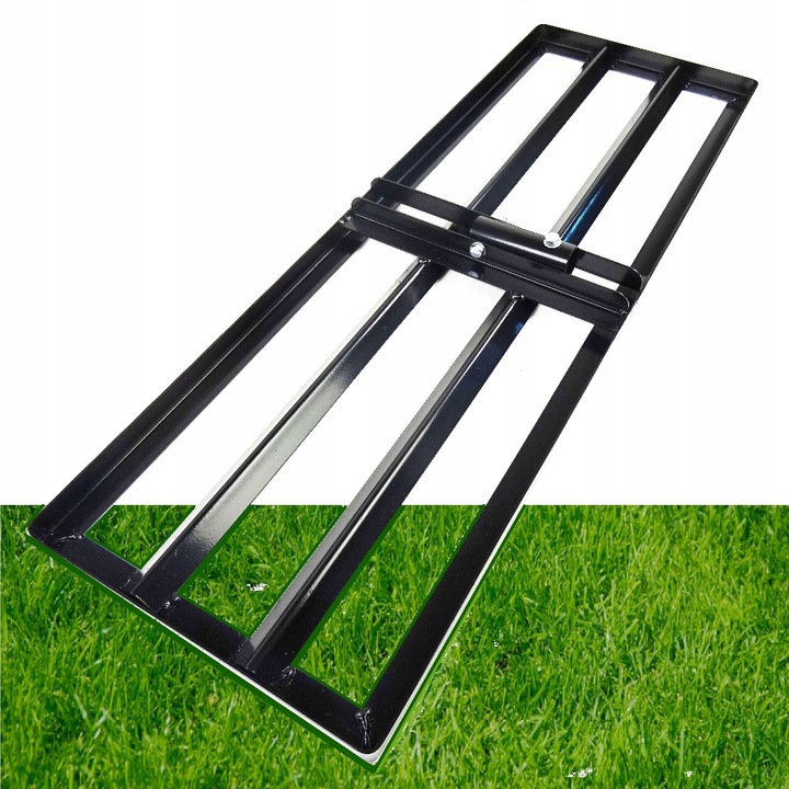 RĘCZNY NIWELATOR TERENU GRABIE levelawn Level Rake 120 x 30 cm SOLIDNY