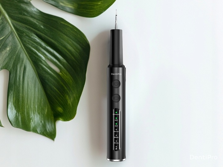 Skaler Ultradźwiękowy Do Zębów - 4 tryby do usuwania kamienia nazębnego