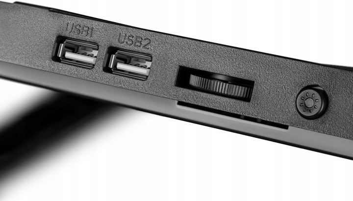 Podstawka Podkładka Chłodząca POD LAPTOPA Laptop DO 17' Regulacja 2XUSB LED