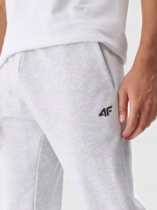 SPODNIE MĘSKIE DRESOWE 4F XXL JOGGERY TTROM1139 SS25