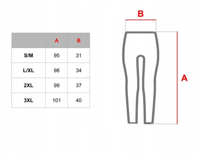 MORAJ Legginsy długie getry damskie kryjące WYSOKI STAN - czarne L/XL
