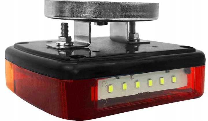 ZESTAW LAMP LED PRZYCZEPY PRZYCZEPKA NA MAGNES Z PRZEWODEM 7.5 M