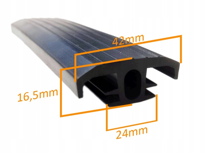 CARPORT WIATA USZCZELKA FOTOWOLTAIKA 10M B-845 DO PANELI PV PROFIL