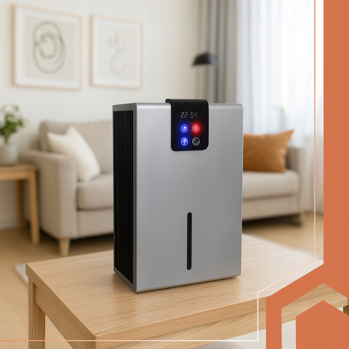 Osuszacz Powietrza Pochłaniacz Wilgoci Higrostat Higrometr Wydajny