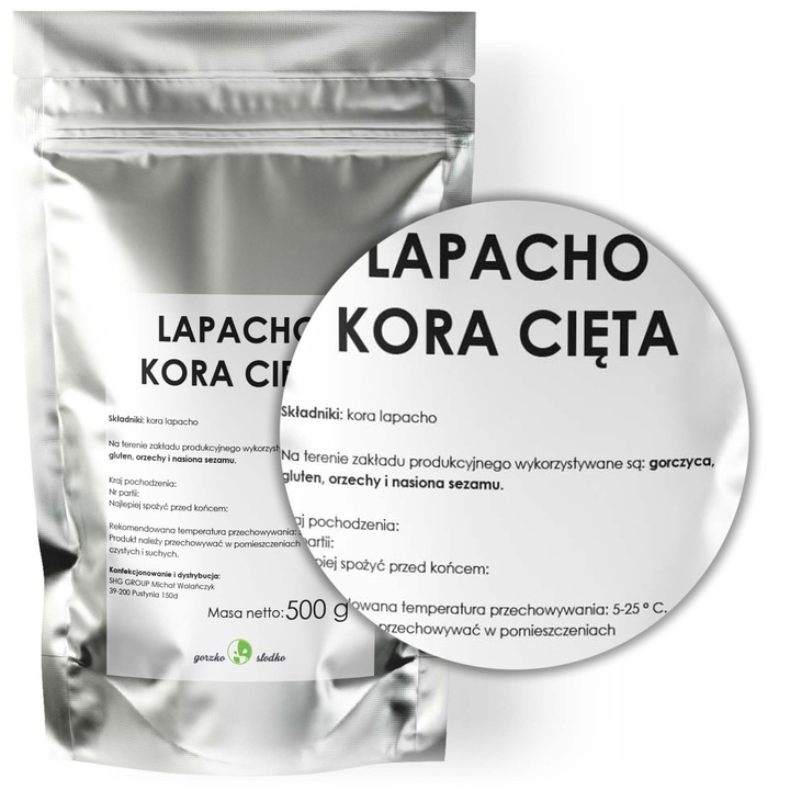 LAPACHO herbata Inków kora lapacho 500g